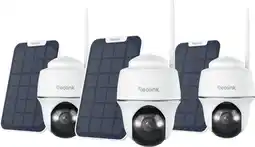 Coolblue Reolink Argus B430 + Solar Panel 3-Pack aanbieding