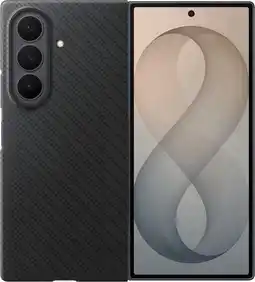 Coolblue Samsung Galaxy Z Fold 8 Ultra Carbon Back Cover met Magneet Zwart aanbieding