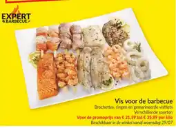 Intermarché Vis voor de barbecue aanbieding
