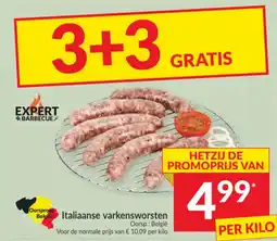 Intermarché Italiaanse varkensworsten aanbieding