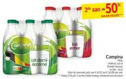 Intermarché Campina Melk aanbieding