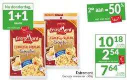 Intermarché Entremont Geraspte emmentaler aanbieding