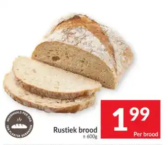 Intermarché Rustiek brood aanbieding