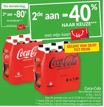 Intermarché Coca-Cola aanbieding