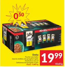 Intermarché Sheba pouches voor katten aanbieding