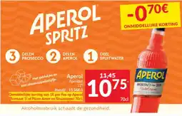 Intermarché Aperol spritz aanbieding