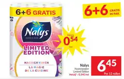 Intermarché Nalys keukenpapier limited edition aanbieding