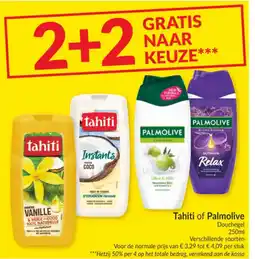 Intermarché Tahiti of Palmolive douchegel aanbieding