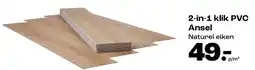 Kwantum 2-in-1 klik pvc ansel aanbieding