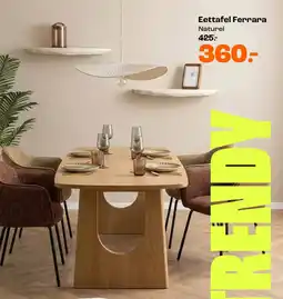Kwantum Eettafel Ferrara aanbieding