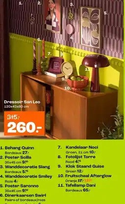 Kwantum Dressoir San Leo aanbieding
