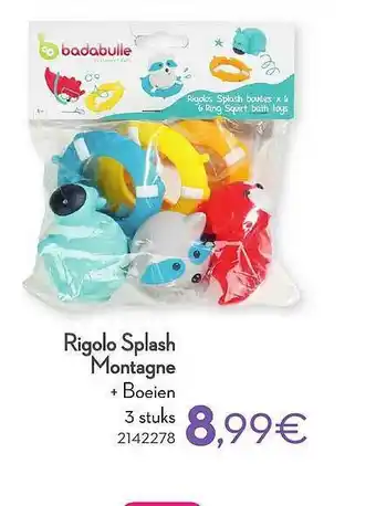 Cora Rigolo Splash Montagne aanbieding