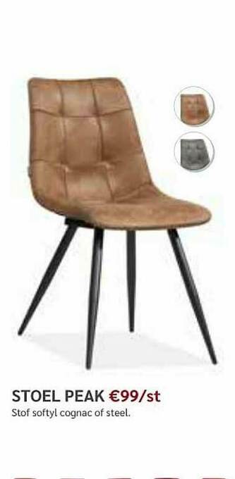 Crack Stoel Peak aanbieding