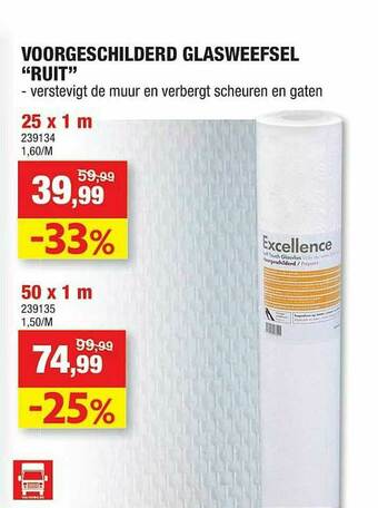 Voorgeschilderd Glasweefsel