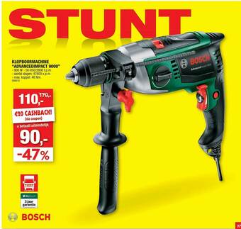 Hubo Klopboormachine aanbieding