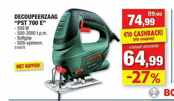 Hubo Decoupeerzaag aanbieding