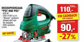 Hubo Decoupeerzaag aanbieding