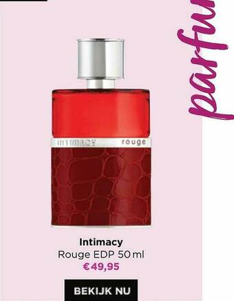 ICI PARIS XL Intimacy Rouge Edp aanbieding