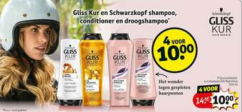 Kruidvat Schwarzkopf Shampoo, Conditioner En Droogshampoo aanbieding
