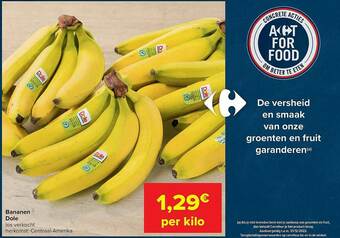 Carrefour Bananen Dole aanbieding