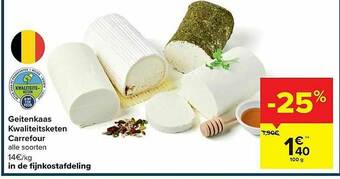 Carrefour Geitenkaas aanbieding