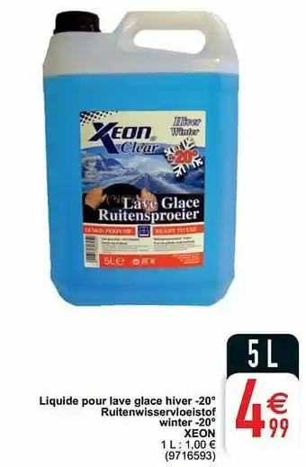 Cora Liquide pour lave glace hiver -20° ruitenwisservloeistof winter -20° xeon aanbieding
