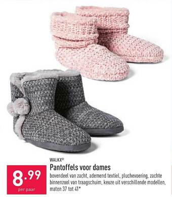 ALDI Pantoffels Voor Dames aanbieding