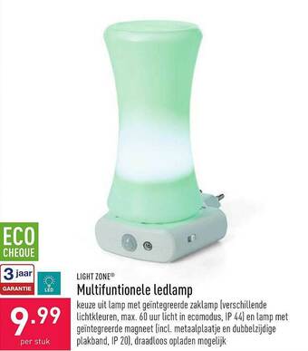 ALDI Multifunctionele Ledlamp aanbieding