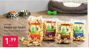 ALDI Koekjes Voor Honden aanbieding