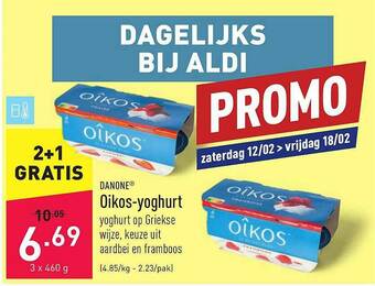 ALDI Oikos Yoghurt aanbieding