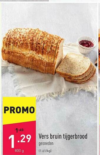 ALDI Vers Bruin Tijgerbrood aanbieding