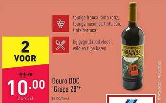ALDI Douro Doc Graca 28 aanbieding