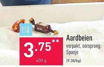 ALDI Aardbeien aanbieding