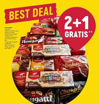 Delhaize Chocolade aanbieding