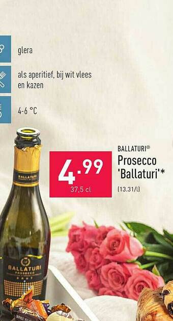 ALDI Prosecco Ballaturi aanbieding