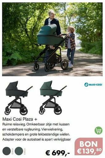 Multi bazar Maxi cosi plaza + aanbieding