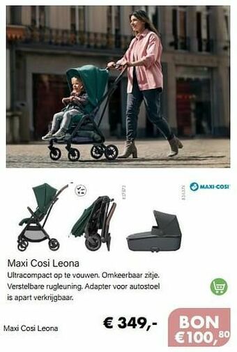 Multi bazar Maxi cosi leona aanbieding