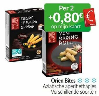 Intermarché Orien bites aziatische aperitiefhapjes aanbieding
