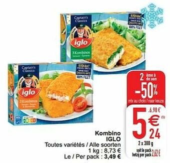Cora Kombino iglo aanbieding