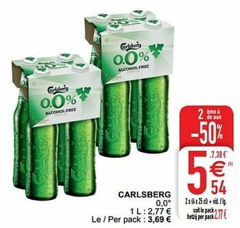 Cora Carlsberg aanbieding