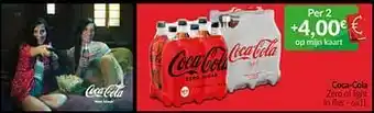Intermarché Coca-cola zero of light aanbieding