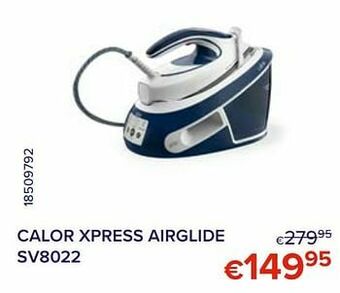 Euroshop Calor xpress airglide sv8022 aanbieding