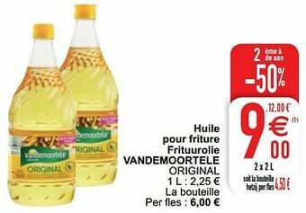 Cora Huile pour friture frituurolie vandemoortele original aanbieding