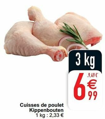 Cora Cuisses de poulet kippenbouten aanbieding