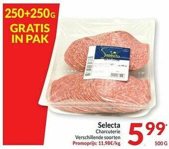 Intermarché Selecta charcuterie aanbieding