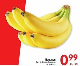 Intermarché Bananen aanbieding