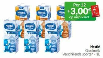 Intermarché Nestlé groeimelk aanbieding
