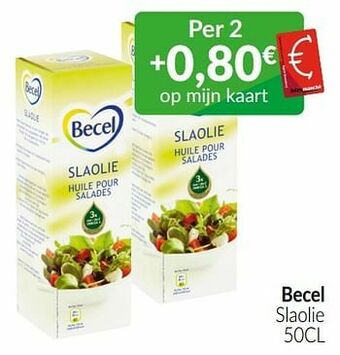 Intermarché Becel slaolie aanbieding