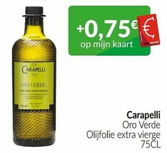 Intermarché Carapelli oro verde olijfolie extra vierge aanbieding