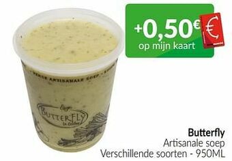 Intermarché Butterfly artisanale soep aanbieding